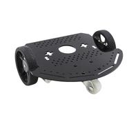Colcolo 2 Wheel Smart Robot Car Chassis with Double Motors Noise Reduction Nonslip Base Easy to Install Intelligent Vehicle Part