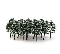Colcolo 20pcs Tree Model Railway RR Park Street Winter Snow Landscape Ho Oo 1: