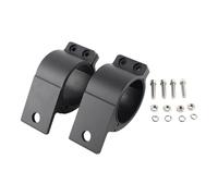 Colcolo 2Pcs Driving Lights Bracket Tube Clamp Holder Work Light Bar Mount Brackets for Boats Agricultural Vehicles Roof Racks, for 60mm to 65mm