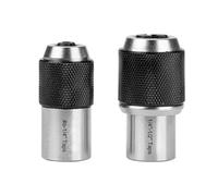 Colcolo 2Pcs Tap Socket Tap Socket Set 1/4-1/2, 0-1/2 3/8 inch Drive Tap Extractor Tool Adjustable Tap Holder Ratchet Tap Wrench