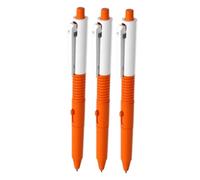 Colcolo 3 Pieces Pen ing Prank Pen Portable Gifts Office Party Favor Multifunctional Spraying Novelty Water Spray Toy, Orange