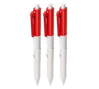 Colcolo 3 Pieces Pen ing Prank Pen Portable Gifts Office Party Favor Multifunctional Spraying Novelty Water Spray Toy, Red