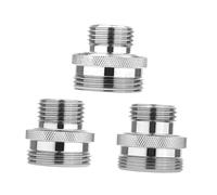 Colcolo 3Pcs Ball End Shower Arm Adapter Set Swivel Ball Adapters Copper Sturdy Easy Installation Plumbing Repair Parts Converters