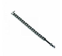 Colcolo 5 Pieces Hydraulic Handle Fork Chain for Pallet Puller Linkage Lever Valve Pump Hook Anti-Slip Adjustable Rod Replacement Worn Chain, 5 Pcs