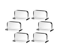 Colcolo 6 Pieces Aquarium Tank Lid Handles Easy to Install Sturdy Practical Simple Transparent Tank Lid Handles Replacement