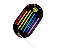 Colcolo 7 Tone Hand Chime Musical Instrument,Multipurpose Lightweight Creative Meditation Chime Percussion Instrument for Yoga Sound, Black