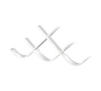 Colcolo Acrylic Hockey Puck Display Holder Stand Hockey Puck Display Case Showcase Decor Stable Autographed Sports Memorabilia, White