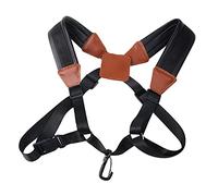Colcolo Adjustable Saxophone Strap Widened Padded Shoulder Professional Sax Strap Saxophone Harness Shoulder Strap for Tenor Musical Instrument Adult Child, Black Big