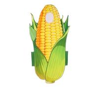 Colcolo Adult Corn Costume On The Cob Outfit Sleeveless Pull Over Food Costume Realistic 3D Digital Print Comfortable Wear Suitable for Halloween carnival, Corn-adult