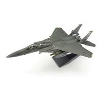 Colcolo Aircraft Model Plane Fighter Jet Diecast Model Airplane With Stand Alloy Display Model Collectible Suitable for collection cabinet shelf display, 1/100 F-15E Gulf War