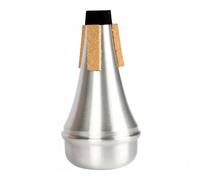 Colcolo Aluminum Mute Device Trumpet Mute Brass Cork Enhanced Fit Lightweight Portable Design Suitable for Daily Exercise Home Quiet Rehearsal