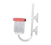 Colcolo Aquarium Disc Easy to Use O2 Diffuser Lightweight O2 Acrylic Quiet with Suction Cups Air Pump Accessories, Diameter 3.5cm