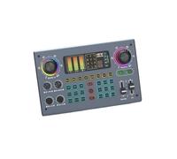 Colcolo Audio Mixer Device Mixer Interface Console With Rotary Knobs Vertical Sliders and Line Output for Accurate Mic and Speaker Adjustment suitable for voiceover work home studio