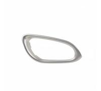 Colcolo Automobile Door Handle Vehicle Door Trim Bezel Frame Pull Surround Replacement with Material Snap in Buckle Easy Installation Suitable for Lease Return Prep Interior Care, Rear Right