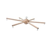 Colcolo Baby Mobile Kit Frame Mobile Holder for Crib Bed, Bell Wind Chimes Spherical Six Legs DIY Hanging Arm Holder, Toy Home Nursery for Hanging Bed Bell Wind Chimes Nursery Decor