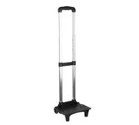 Colcolo Backpack Trolley Wheeled Cart Aluminum Alloy Telescopic Rod Foldable Wheeled Hand Trolley Backpack Hand Truck for Children