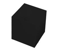 Colcolo Black Buffet Riser Cube Display Nesting Riser Parties Candy Modern Look Dessert Versatile Table Brunch Cupcake Display Stand, 20.3x20.3x15.3 cm
