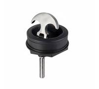 Colcolo Boat Deck Latch Flush Mount T Handle Compartment Lock Latch Marine Latch with 316 Stainless Steel Hardware and Nylon Build Tight O Seal Suitable for, Stainless Steel Handle Without Lock
