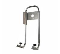 Colcolo Boat Steering Console Stainless Steel Console Stand Frame Mount With Tubular Curved Frame And Rectangular Plate Suitable for Small Craft Work Boats Marine Refits