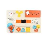 Colcolo Busy Board for Kids Ages 4-8 Educational Fine Motor Skills Practical Problem Solving Ability Gift for Boys Girls Travel Toy