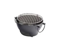 Colcolo Cast Outdoor Cooker Briquette Tabletop Grill Grate With Compact Body For Stable Heat And Classic Smoky Flavor Suitable for outdoor cooking patio meals garden entertaining, 22cm