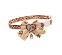 Colcolo Cat Choker Necklace with Bow,Cute Adjustable Cat Supplies Elegant Neckwear Decorative Dog Choker for Small Dog Kitten