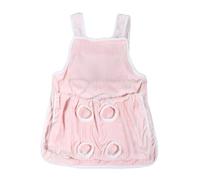 Colcolo Cat Cuddle Apron Pet Carrier Apron Pouch Apron Grooming Apron With Drawstrings And Leg Openings For Comfortable Holding suitable for home relaxation, Pink