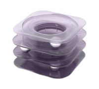 Colcolo Cat Roller Ball Toy, 3 Level Tower Balls Toy for Kitten Mental, Violet