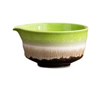 Colcolo Ceramic Matcha Bowl Japanese Green Tea Cup Chawan Handcrafted Traditional Porcelain Tea Bowl for Japanese Matcha Preparation, Multicolor