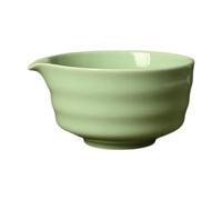 Colcolo Ceramic Matcha Bowl Japanese Green Tea Cup Chawan Handcrafted Traditional Porcelain Tea Bowl for Japanese Matcha Preparation, Green