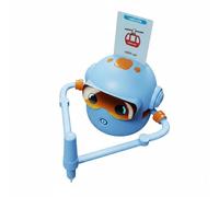Colcolo Children Drawing Robot Automatic Sketching Learning Educational With Step and Voice Coaching Construction suitable for early skills practice play dates , Blue