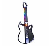 Colcolo Children Foldable Music Guitar Play Guitar Toy With Touch Fretboard Illuminated Lessons Bluetooth Portable Rechargeable Power Suitable for beginners home practice after, color to 3