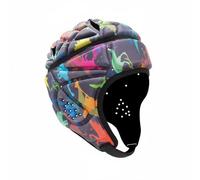 Colcolo Children Headgear Padded Helmet With Nylon Spandex And Open Face For Clear Vision And Movement suitable for kids sports school teams practice, Colorful, L