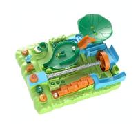 Colcolo Children Thinking Game Mechanical Maze Adventure Physical Play Ball Puzzle Manual Knobs Fine Motor Activity Suitable for Early Childhood Learning