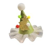 Colcolo Christmas Hair Clip Cute Hair Pin for Festival Carnival Theme Party Fancy Dress, Green