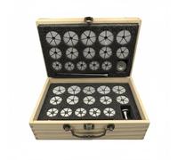 Colcolo Clock Repair Clamp Watch Lathe Accessory Expanding Collet Set Chuck Holder Tool Aluminum Construction Firm Clamping Smooth Control Suitable for Restoration Adjustment polishing Bench tasks