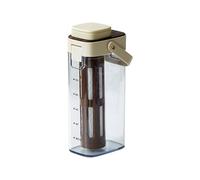 Colcolo Coffee Infusion Bottle Cold Brew Coffee Maker Pitcher Brewer Carafe With Built In Strainer And Graduated Scale Portable Serving Pot Suitable for home use table service