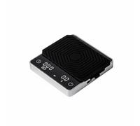 Colcolo Coffee Weighing Scale Digital Scale Espresso Scale Pour Over Scale Kitchen Scale With Accurate 0.1 g Measure Tare Assistance Touch Screen Portable, Silver