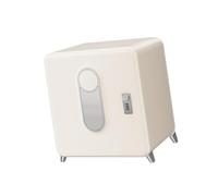 Colcolo Combination Lock Box Desktop File Organizer Cabinet Multifunctional Sturdy Office Document Storage Case for School Commercial, White