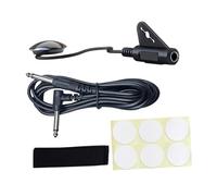 Colcolo Contact Microphone Piezo Pickup,Piezo Transducer Pickup,6.35,with Cable Stick Patch Design for Ukulele Banjo Mandolin Violin, 5 meter cable