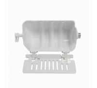 Colcolo Container Ice With Secure Hinged Section And Side Brackets With Drain Slots And Foldable Front Panel Suitable for home freezers daily use