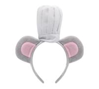 Colcolo Cute Mouses Ears Headband,Costume Mice Ears and Long Tail, Headband