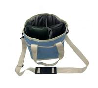 Colcolo Divided Beverage Storage Bag Adjustable Insulated Bottle Tote with Dividers Portable Drinkware Carrying Bag with Shoulder Strap for Daily Family Use