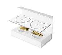 Colcolo DIY Bracelet Set with Permanent Buckles, Adjustable 925 Silver Bracelet, Unique Craft Ideas for Couples, Bracelets with Pliers for Weddings, Family Celebrations, Engagements, 2 Silver