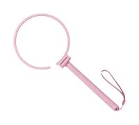 Colcolo Dog Pooper Scooper Poop Catcher for Large Medium Small Dogs Extendable Handle Heavy Duty Foldable Picker Upper Poop Collector, Pink
