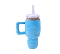 Colcolo Dog Squeaky Toy Dog Toy Bite Resistant Sofa Protection Training Pet Plush Toys Stuffed Water Cup Toy Small Large Breed Dogs, Blue