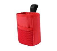 Colcolo Dog Treat Training Pouch Dog Training Bag Dog Train Essentials with Clip Fanny Bag Dog Snack Bag for Training Traveling, red