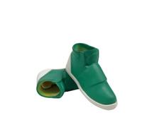 Colcolo Doll Boots Tall-Top Miniature Footwear with Rounded Toe One-Piece Molded Upper Material Suitable for Character Outfit Styling Scene Setup, Green, Green