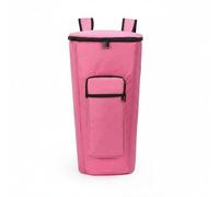 Colcolo Drum Carry Case with 12mm Thick Sponge Padding Oxford Cloth Waterproof Hand Drum Bag Adjustable Shoulder Straps Reinforced Handle Suitable for Travel Storage, Pink, 10 Inch