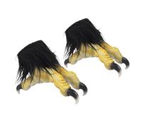 Colcolo Eagle Claw Gloves Gift Prop Bald Eagle Paws Hairy Claws for Role Play Masquerade